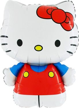 Balloon Hello Kitty piros 75 cm