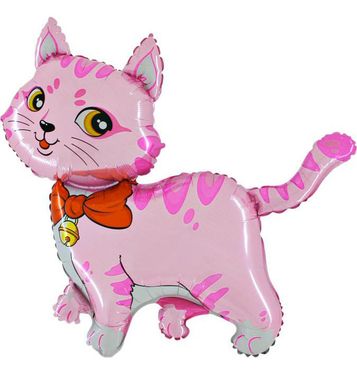 Balloon macska rózsaszín 91 cm