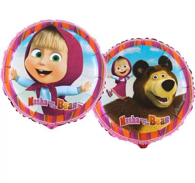 Balloon Mása és Medve 45 cm
