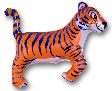 Balloon tigris kék 35 cm