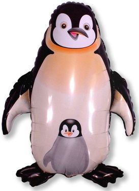Balloon pingvin fekete 100 cm