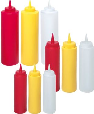 Adagoló palackok 0,35 L különböző színek