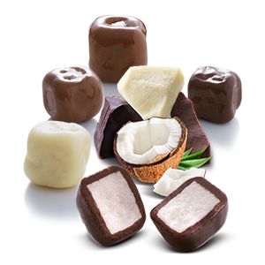Kókusz csokoládéban 1000g FUNCORNICO