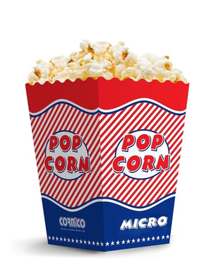 Doboz 0,75 L Popcorn MICRO