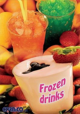 Poszter CORNiCO frozen drinks A3