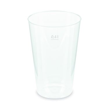 Visszaváltható pohár 0,4 L műanyag PP 50 db