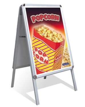 Poszterállvány A2 Popcorn zseb