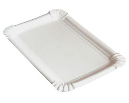 Papír tányér 10 × 16 cm 250 db