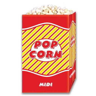 Zacskó 2,41 L Popcorn MIDI